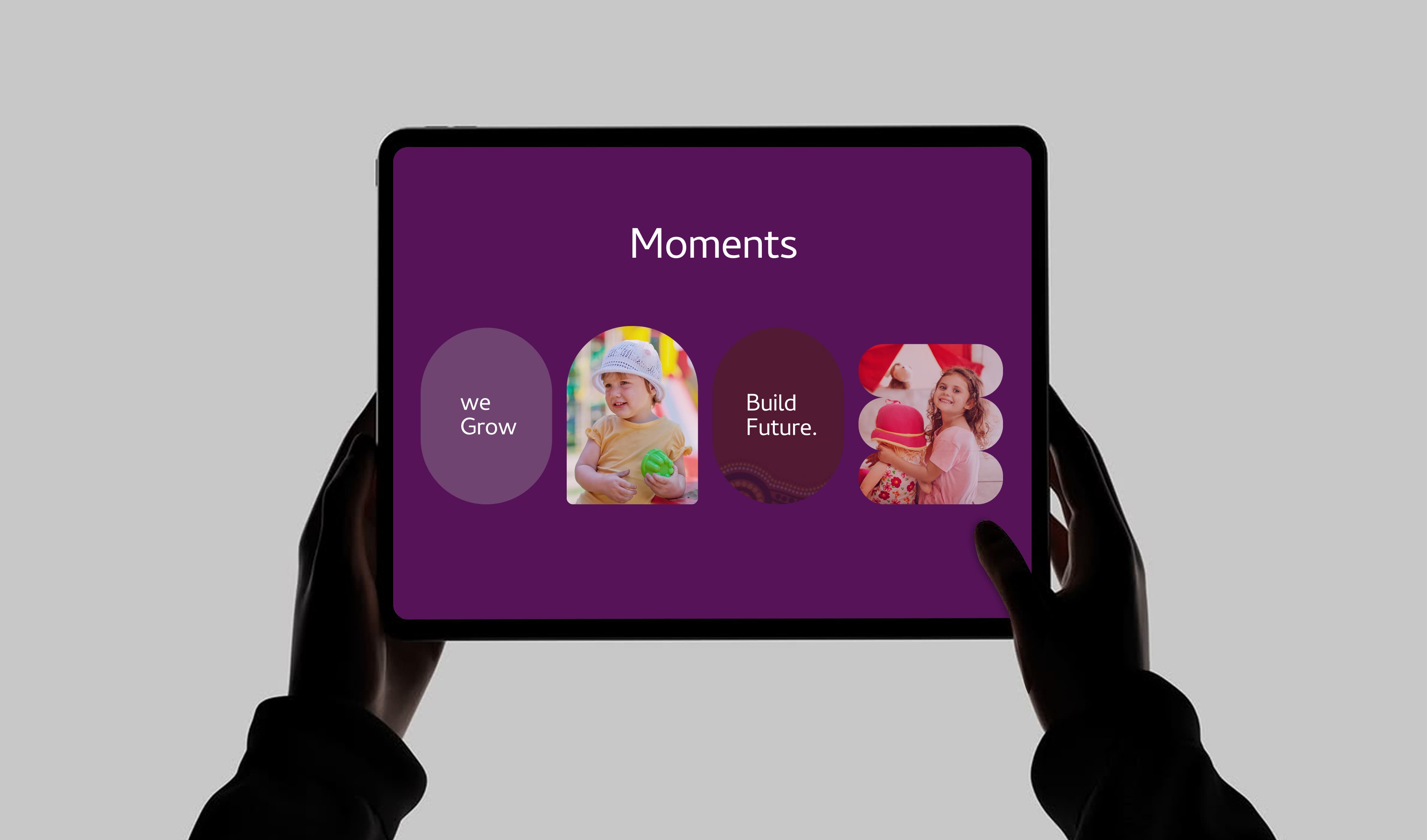 AWABAKAL digital experience on tablet