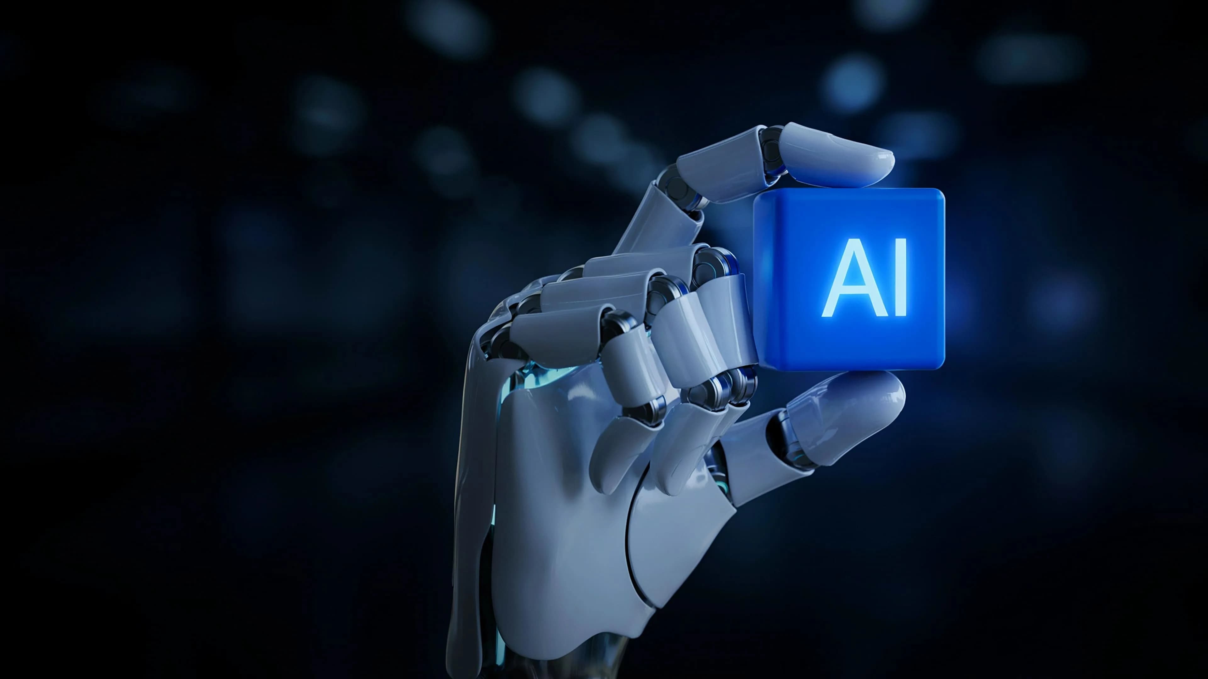AI & Machine Learning Hero Background